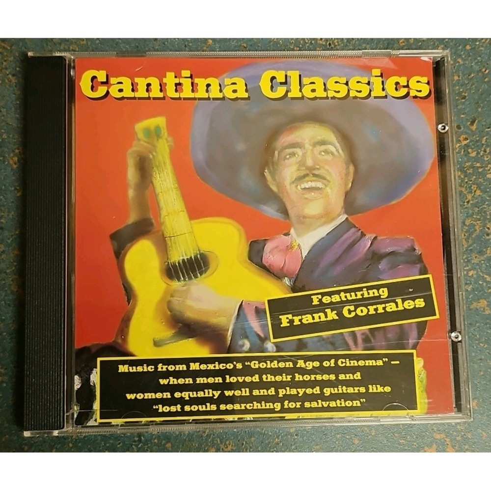 Frank Corrales Cantina Classics CD 1999 Tejano Iago Records 741095021326